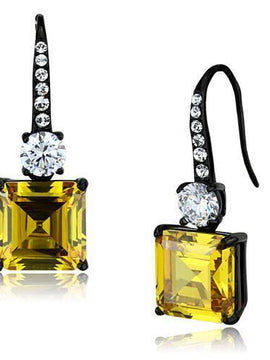 Women Stainless Steel Cubic Zirconia Earrings