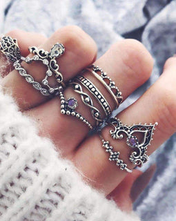 Vintage Stackable Ring Set